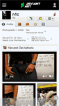 Mobile Screenshot of n1c.deviantart.com