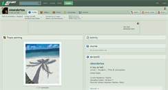 Desktop Screenshot of oleandertea.deviantart.com