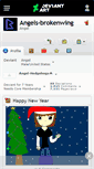Mobile Screenshot of angels-brokenwing.deviantart.com