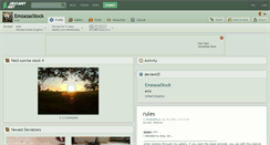 Desktop Screenshot of emzazasstock.deviantart.com