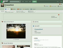 Tablet Screenshot of emzazasstock.deviantart.com