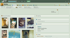 Desktop Screenshot of likhitha.deviantart.com