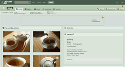 Desktop Screenshot of gotang.deviantart.com