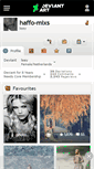 Mobile Screenshot of haffo-mixs.deviantart.com