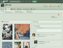 Tablet Screenshot of haffo-mixs.deviantart.com