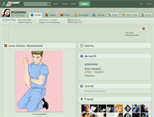 Tablet Screenshot of enzoness.deviantart.com