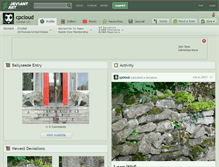 Tablet Screenshot of cpcloud.deviantart.com