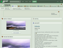Tablet Screenshot of nullando.deviantart.com