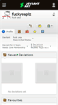 Mobile Screenshot of fuckyeaplz.deviantart.com