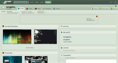 Desktop Screenshot of bengatley.deviantart.com