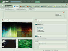Tablet Screenshot of bengatley.deviantart.com