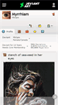 Mobile Screenshot of myrrhiam.deviantart.com