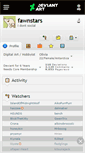 Mobile Screenshot of fawnstars.deviantart.com