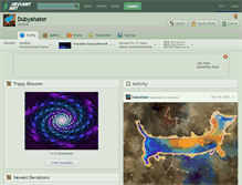 Tablet Screenshot of dubyahater.deviantart.com