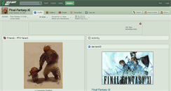 Desktop Screenshot of final-fantasy-xi.deviantart.com