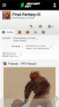 Mobile Screenshot of final-fantasy-xi.deviantart.com