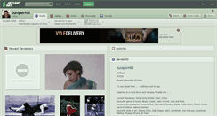 Desktop Screenshot of juniperhill.deviantart.com