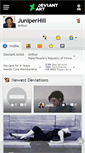 Mobile Screenshot of juniperhill.deviantart.com