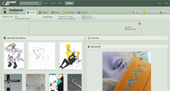 Desktop Screenshot of kidadaluie.deviantart.com