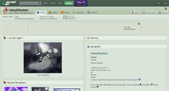 Desktop Screenshot of missykittystars.deviantart.com
