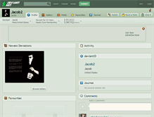 Tablet Screenshot of jacob2.deviantart.com