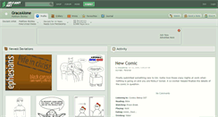 Desktop Screenshot of gracealone.deviantart.com