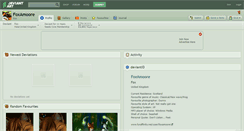 Desktop Screenshot of foxamoore.deviantart.com