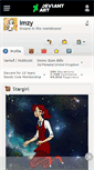 Mobile Screenshot of imzy.deviantart.com