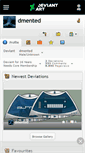 Mobile Screenshot of dmented.deviantart.com