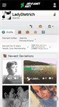 Mobile Screenshot of ladydietrich.deviantart.com