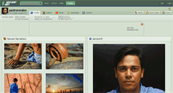 Desktop Screenshot of pedrorondon.deviantart.com