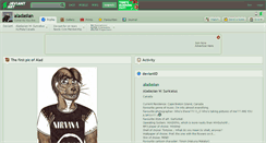Desktop Screenshot of aladasian.deviantart.com