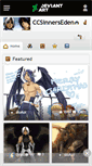 Mobile Screenshot of ccsinnerseden.deviantart.com