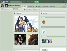 Tablet Screenshot of ccsinnerseden.deviantart.com