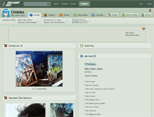 Tablet Screenshot of chidoko.deviantart.com