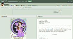 Desktop Screenshot of meowkin.deviantart.com