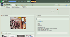 Desktop Screenshot of lordclucky.deviantart.com