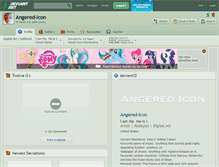 Tablet Screenshot of angered-icon.deviantart.com