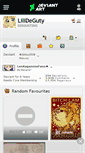 Mobile Screenshot of lilideguty.deviantart.com