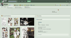 Desktop Screenshot of diichan.deviantart.com