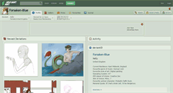 Desktop Screenshot of forsaken-blue.deviantart.com