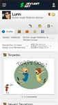 Mobile Screenshot of lunn.deviantart.com