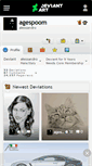 Mobile Screenshot of agespoom.deviantart.com