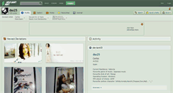 Desktop Screenshot of dso25.deviantart.com