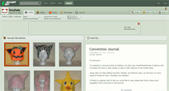 Desktop Screenshot of foxyhats.deviantart.com