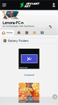 Mobile Screenshot of lenora-fc.deviantart.com