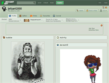 Tablet Screenshot of jellyart2000.deviantart.com