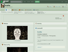 Tablet Screenshot of incalius.deviantart.com