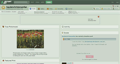 Desktop Screenshot of haydenchristensenfan.deviantart.com