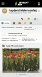 Mobile Screenshot of haydenchristensenfan.deviantart.com